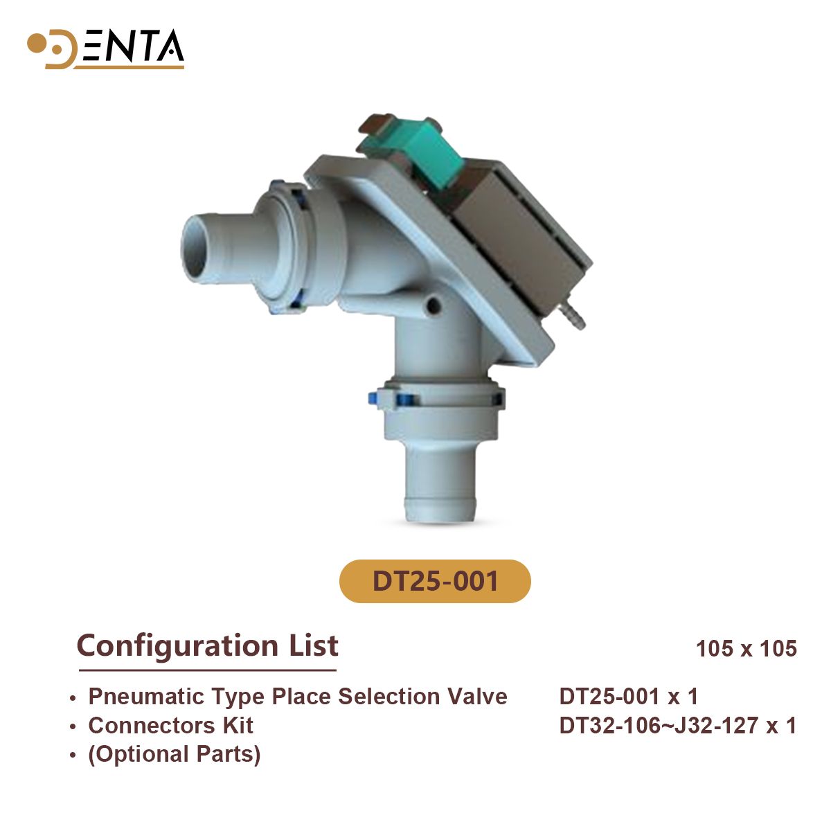 Dental Chair Unit - Valvola di selezione dentale elettrica universale