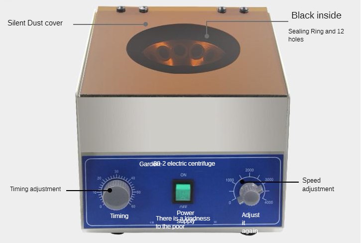 X Medical Lab - Centrifuga medica elettrica a bassa velocità