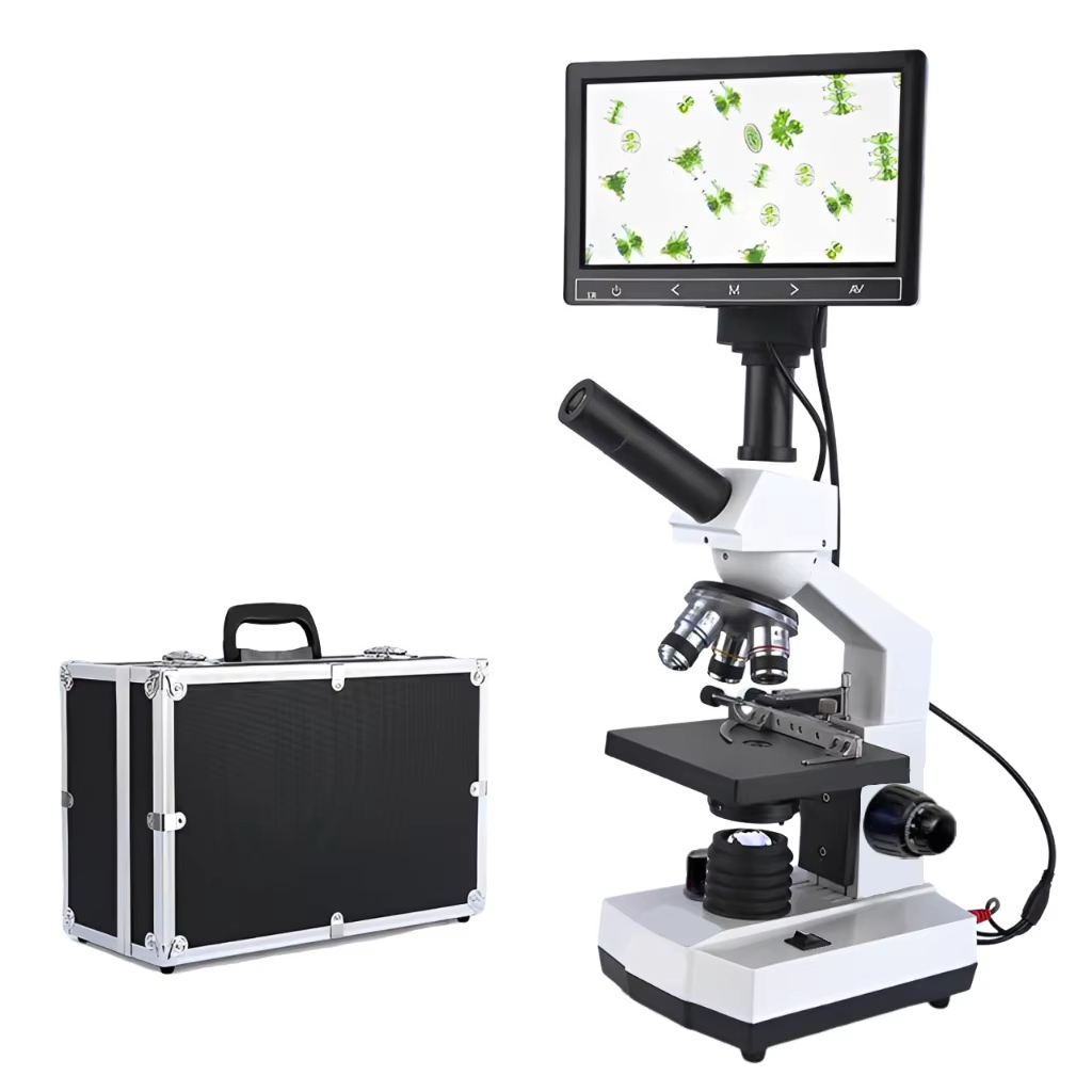 Medical Laboratory - Microscopio digitale con schermo HD più